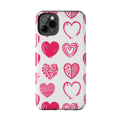 Funky Pink Hearts – iPhone Series Case - BOGO Cases