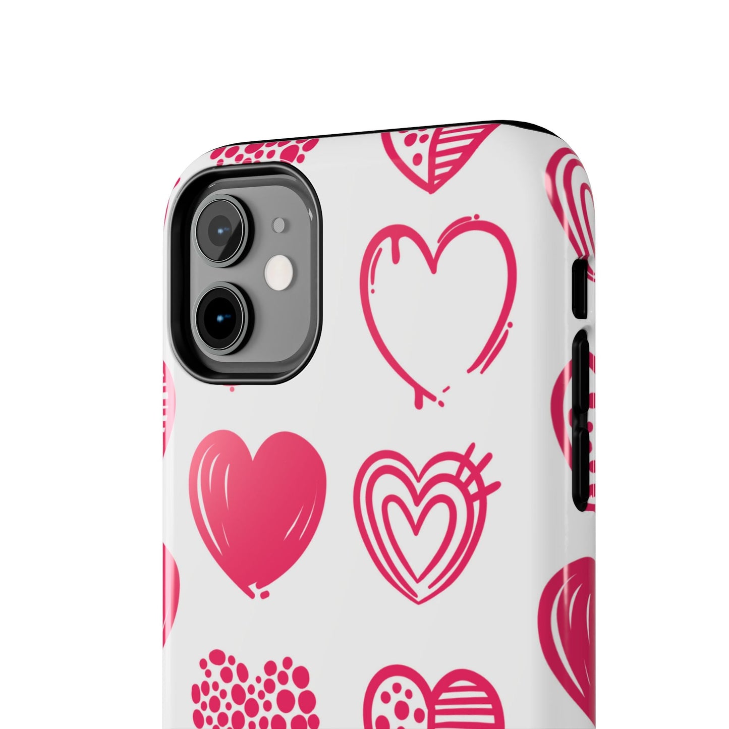 Funky Pink Hearts – iPhone Series Case - BOGO Cases