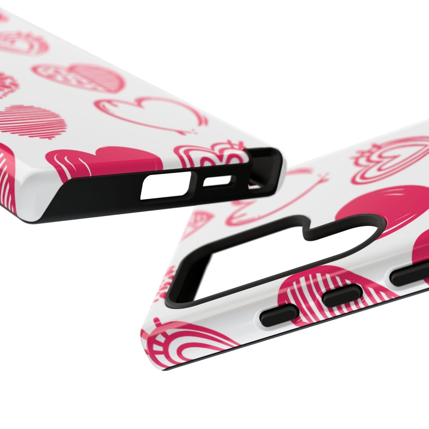Funky Pink Hearts – Samsung Galaxy Case - BOGO Cases
