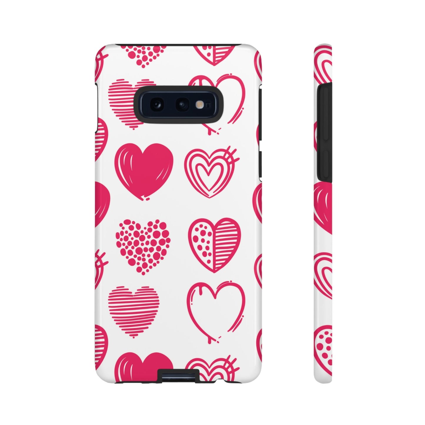Funky Pink Hearts – Samsung Galaxy Case - BOGO Cases