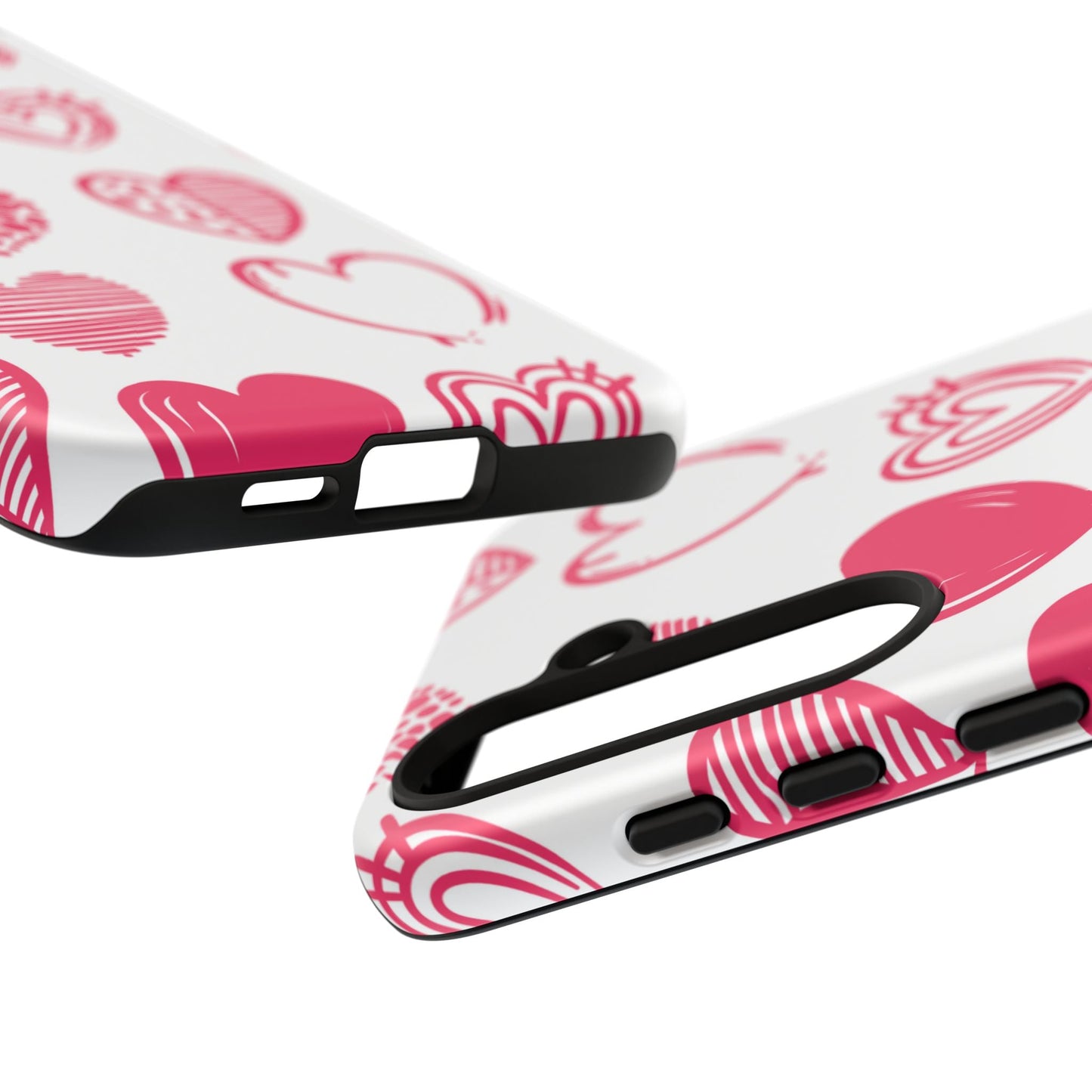 Funky Pink Hearts – Samsung Galaxy Case - BOGO Cases