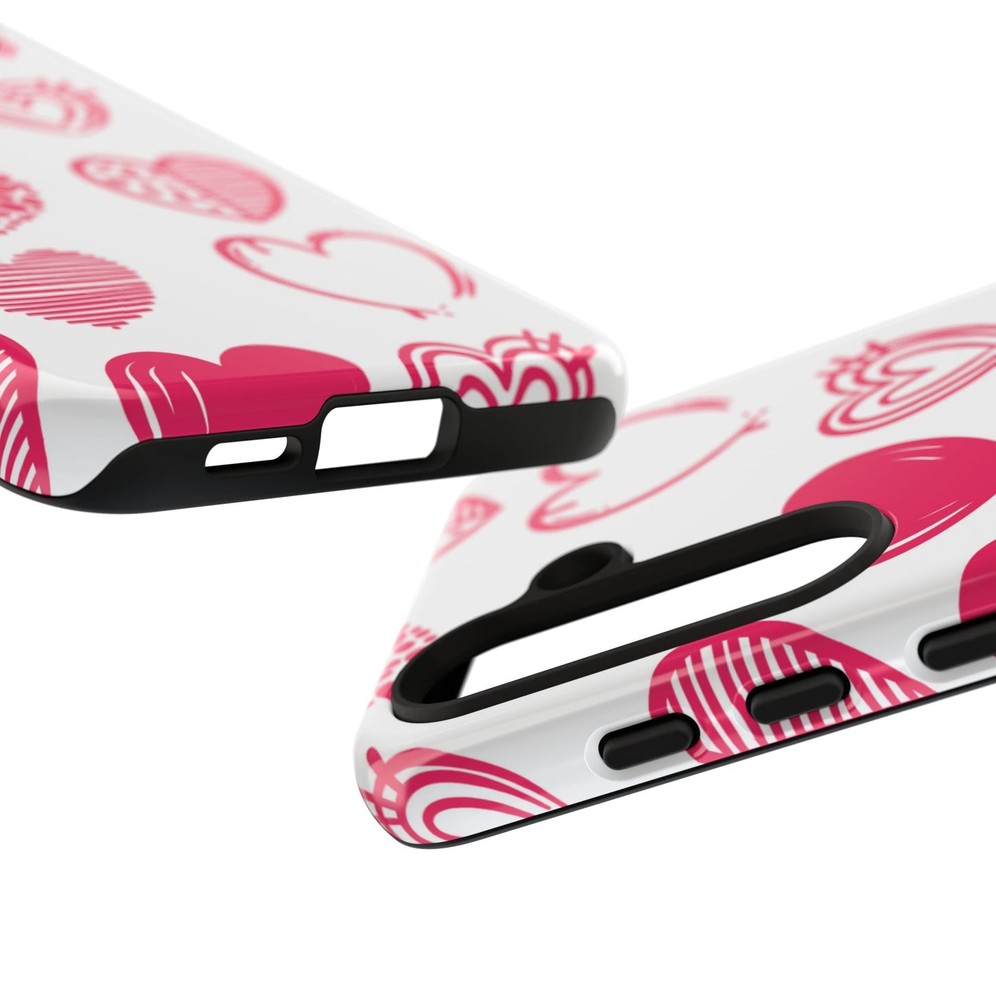 Funky Pink Hearts – Samsung Galaxy Case - BOGO Cases