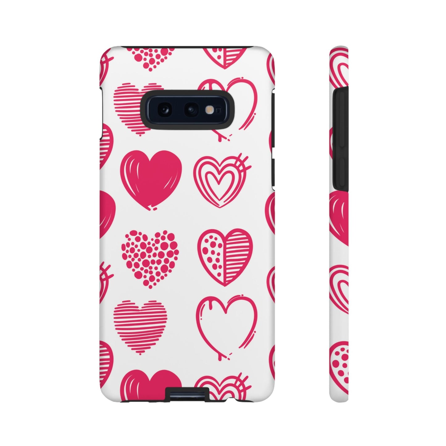 Funky Pink Hearts – Samsung Galaxy Case - BOGO Cases