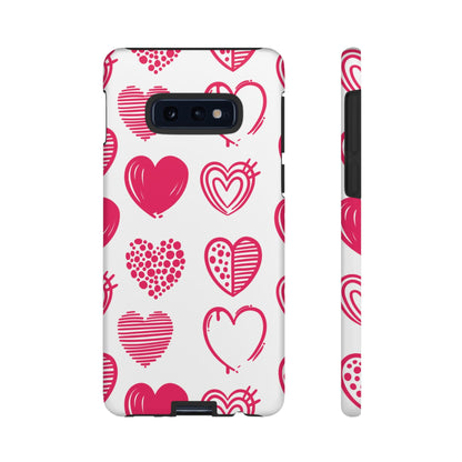Funky Pink Hearts – Samsung Galaxy Case - BOGO Cases