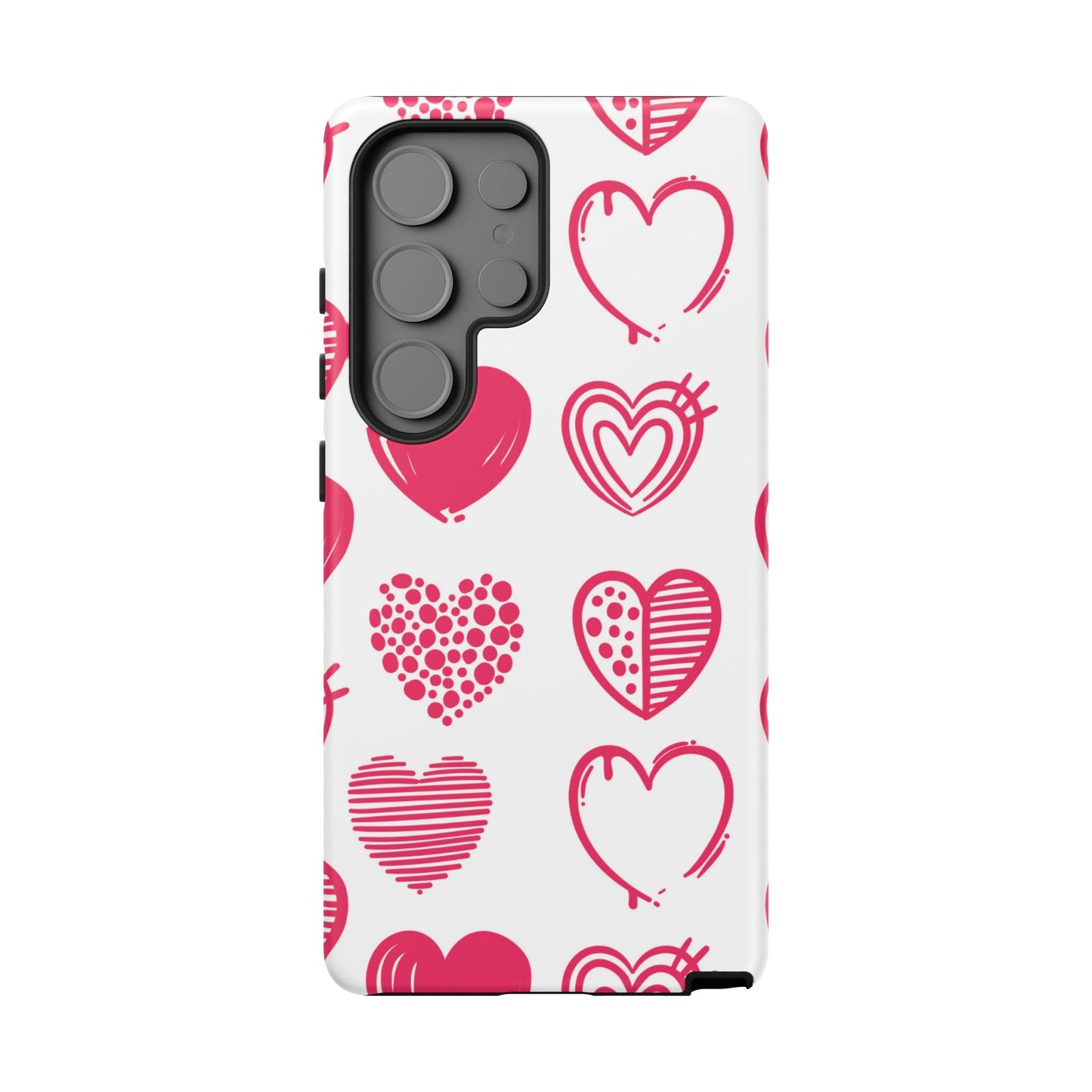 Funky Pink Hearts – Samsung Galaxy Case - BOGO Cases