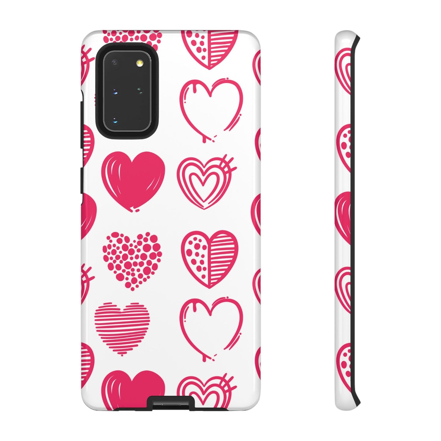 Funky Pink Hearts – Samsung Galaxy Case - BOGO Cases