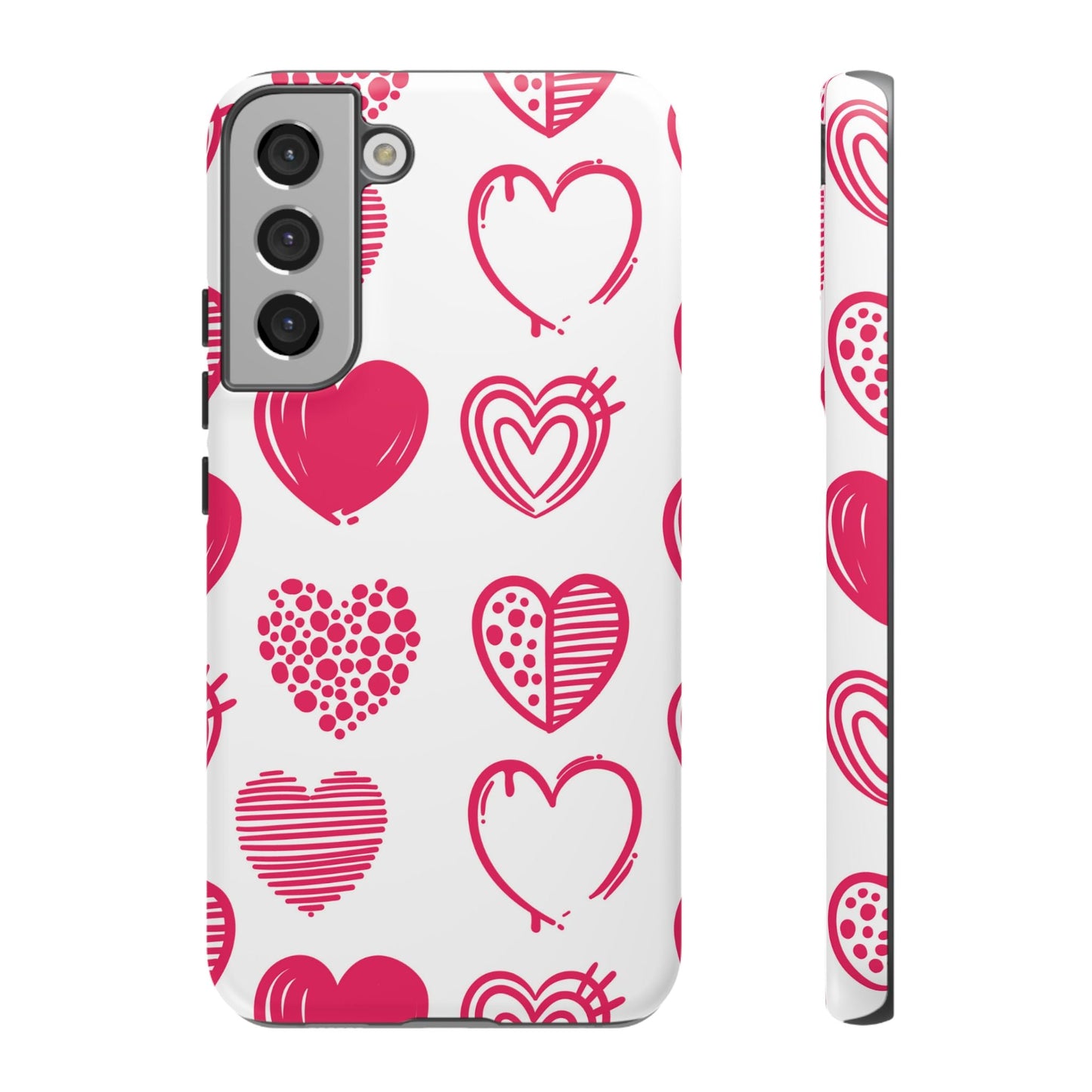 Funky Pink Hearts – Samsung Galaxy Case - BOGO Cases