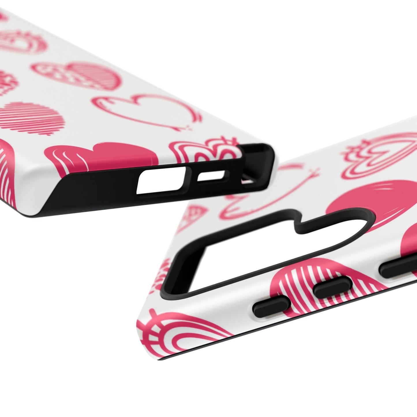 Funky Pink Hearts – Samsung Galaxy Case - BOGO Cases