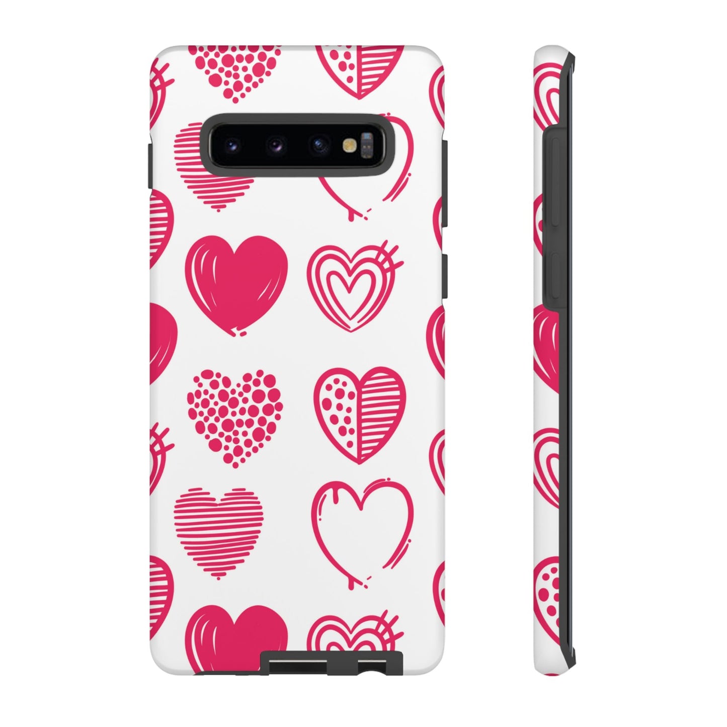 Funky Pink Hearts – Samsung Galaxy Case - BOGO Cases