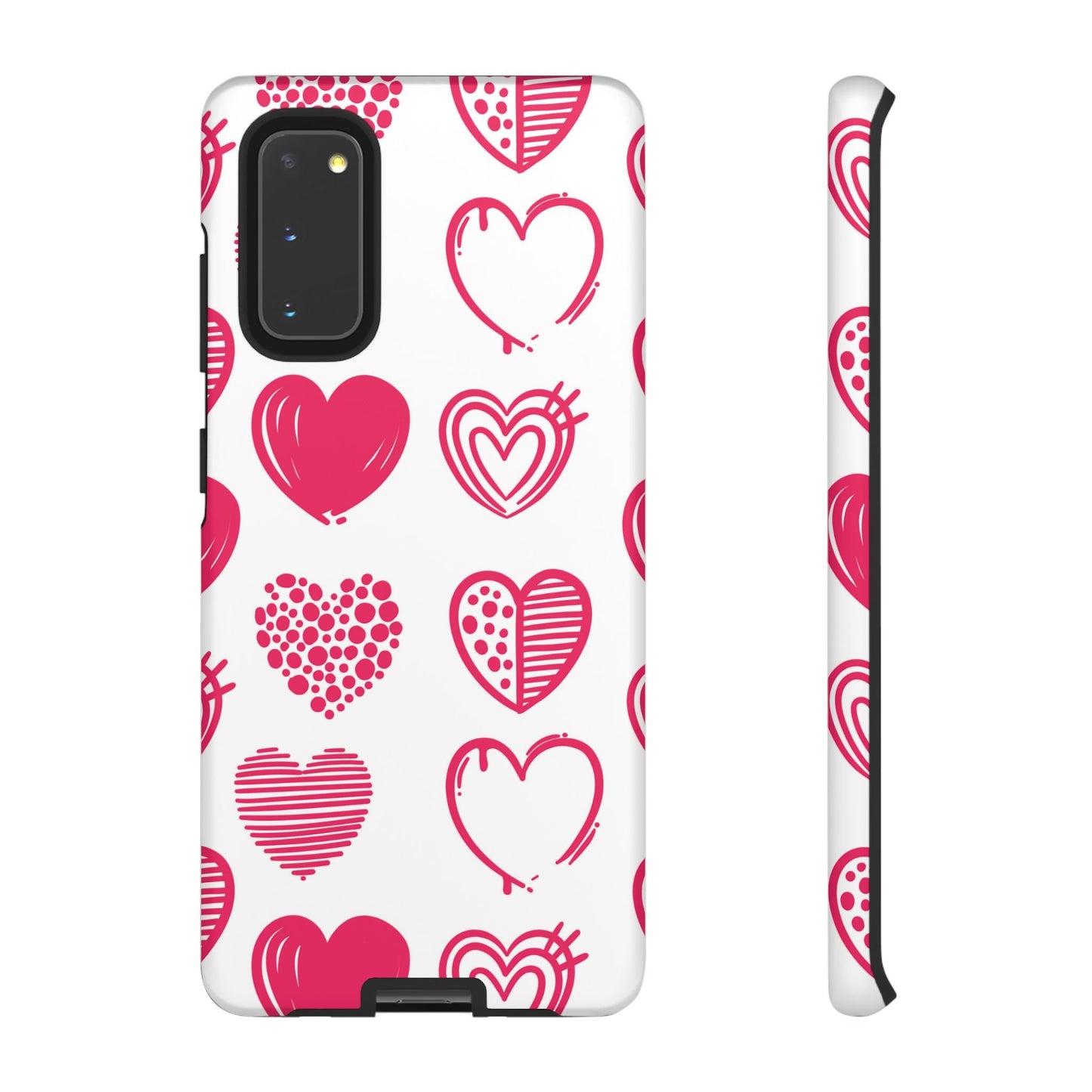 Funky Pink Hearts – Samsung Galaxy Case - BOGO Cases