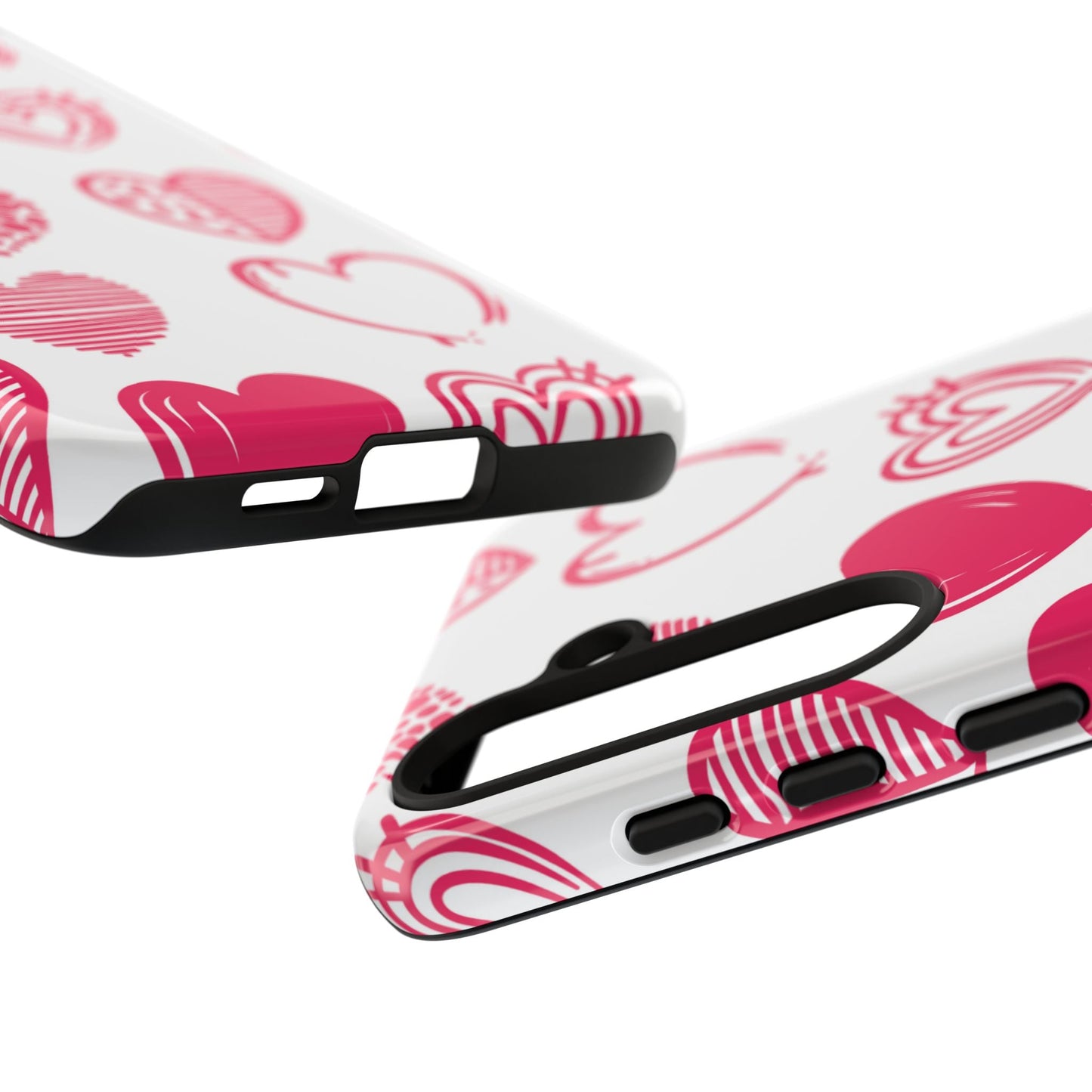 Funky Pink Hearts – Samsung Galaxy Case - BOGO Cases