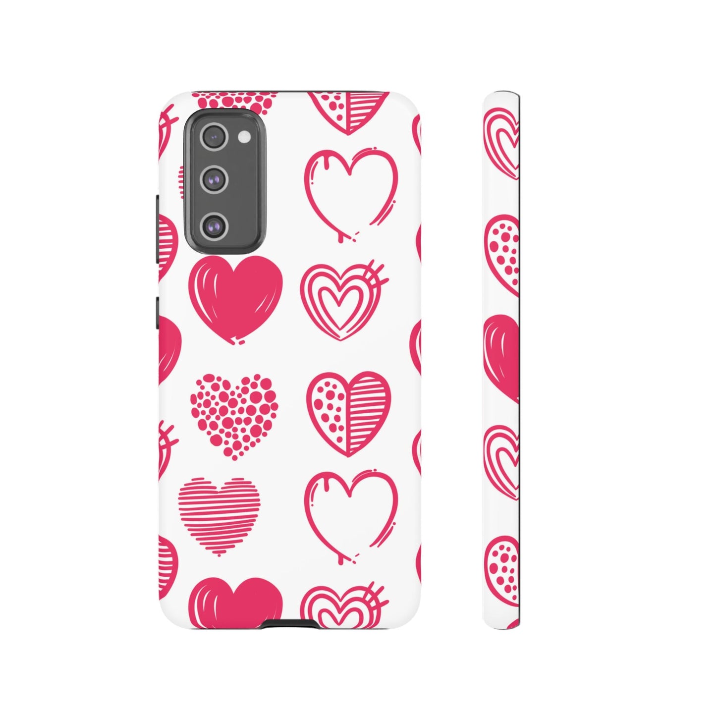 Funky Pink Hearts – Samsung Galaxy Case - BOGO Cases