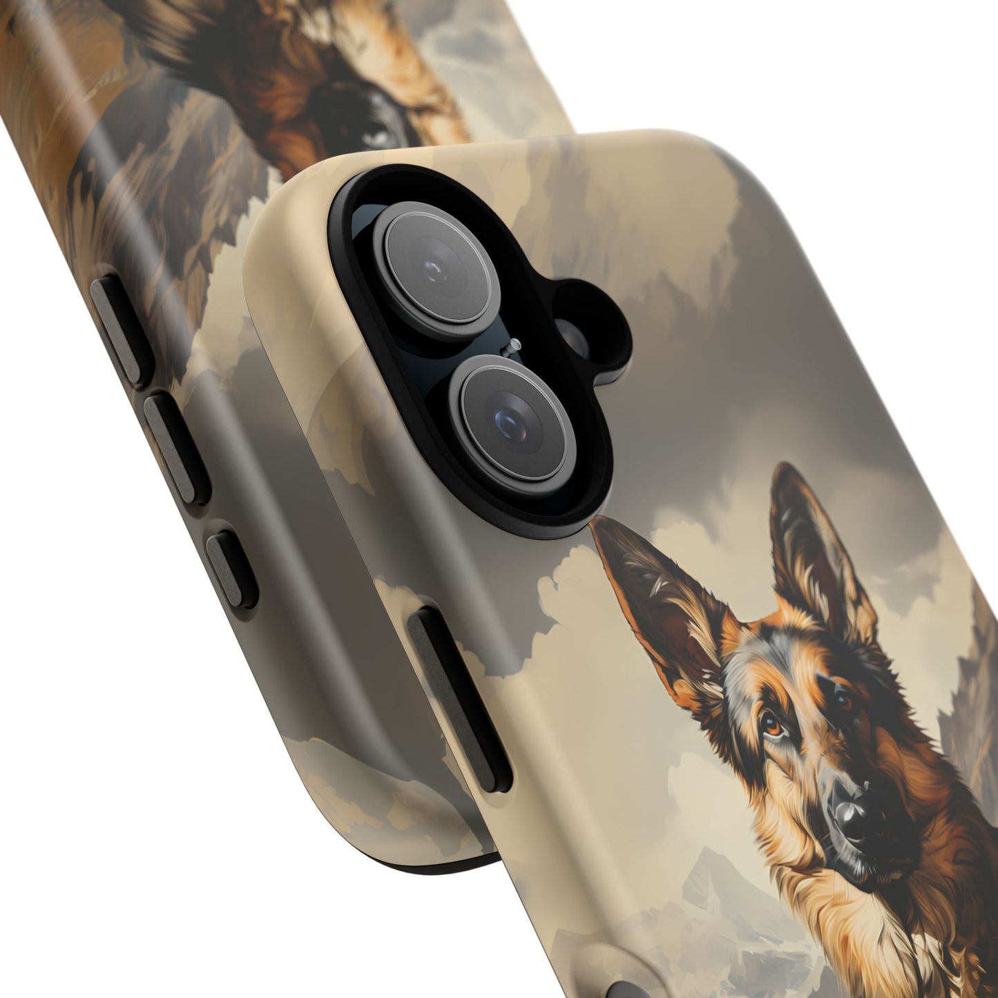 German Shepard Owners! Show Your Love For The Breed With This New iPhone & Samsung Galaxy Phone Case! Double Layered Protection! - BOGO Cases