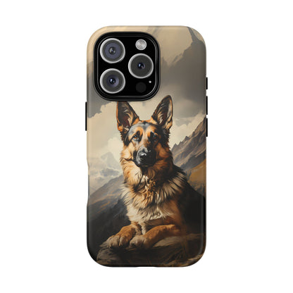 German Shepard Owners! Show Your Love For The Breed With This New iPhone & Samsung Galaxy Phone Case! Double Layered Protection! - BOGO Cases