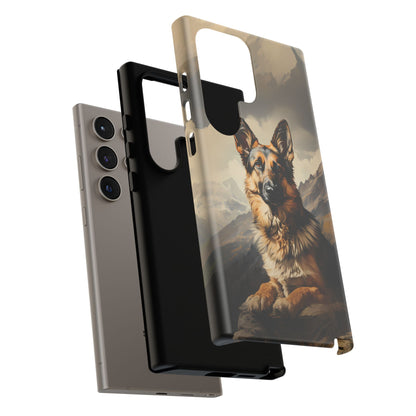 German Shepard Owners! Show Your Love For The Breed With This New iPhone & Samsung Galaxy Phone Case! Double Layered Protection! - BOGO Cases