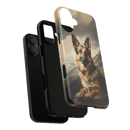 German Shepard Owners! Show Your Love For The Breed With This New iPhone & Samsung Galaxy Phone Case! Double Layered Protection! - BOGO Cases