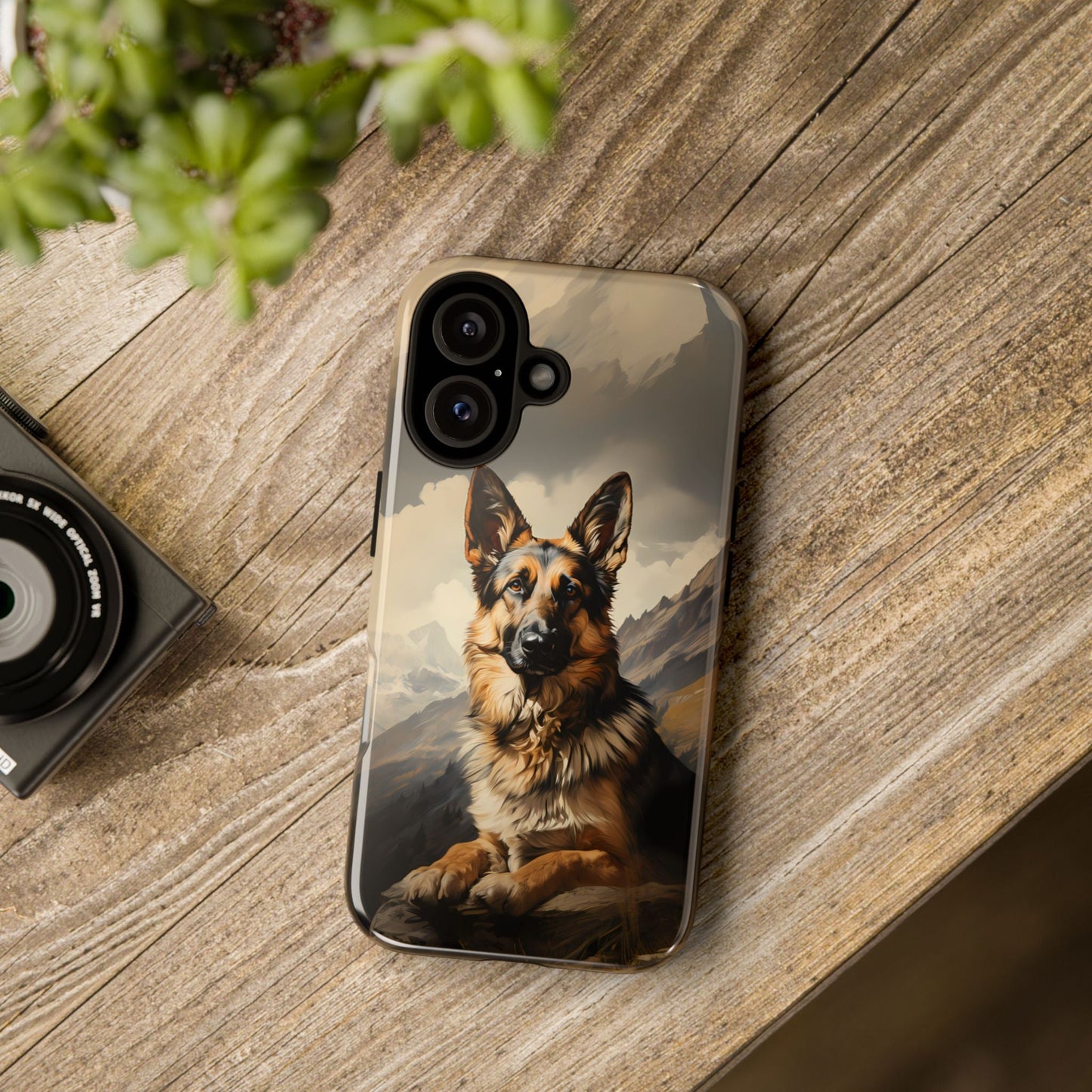 German Shepard Owners! Show Your Love For The Breed With This New iPhone & Samsung Galaxy Phone Case! Double Layered Protection! - BOGO Cases