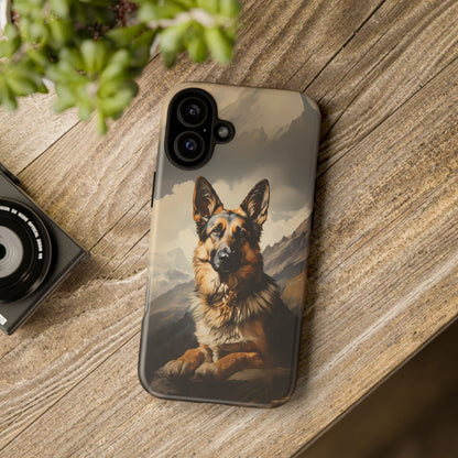 German Shepard Owners! Show Your Love For The Breed With This New iPhone & Samsung Galaxy Phone Case! Double Layered Protection! - BOGO Cases