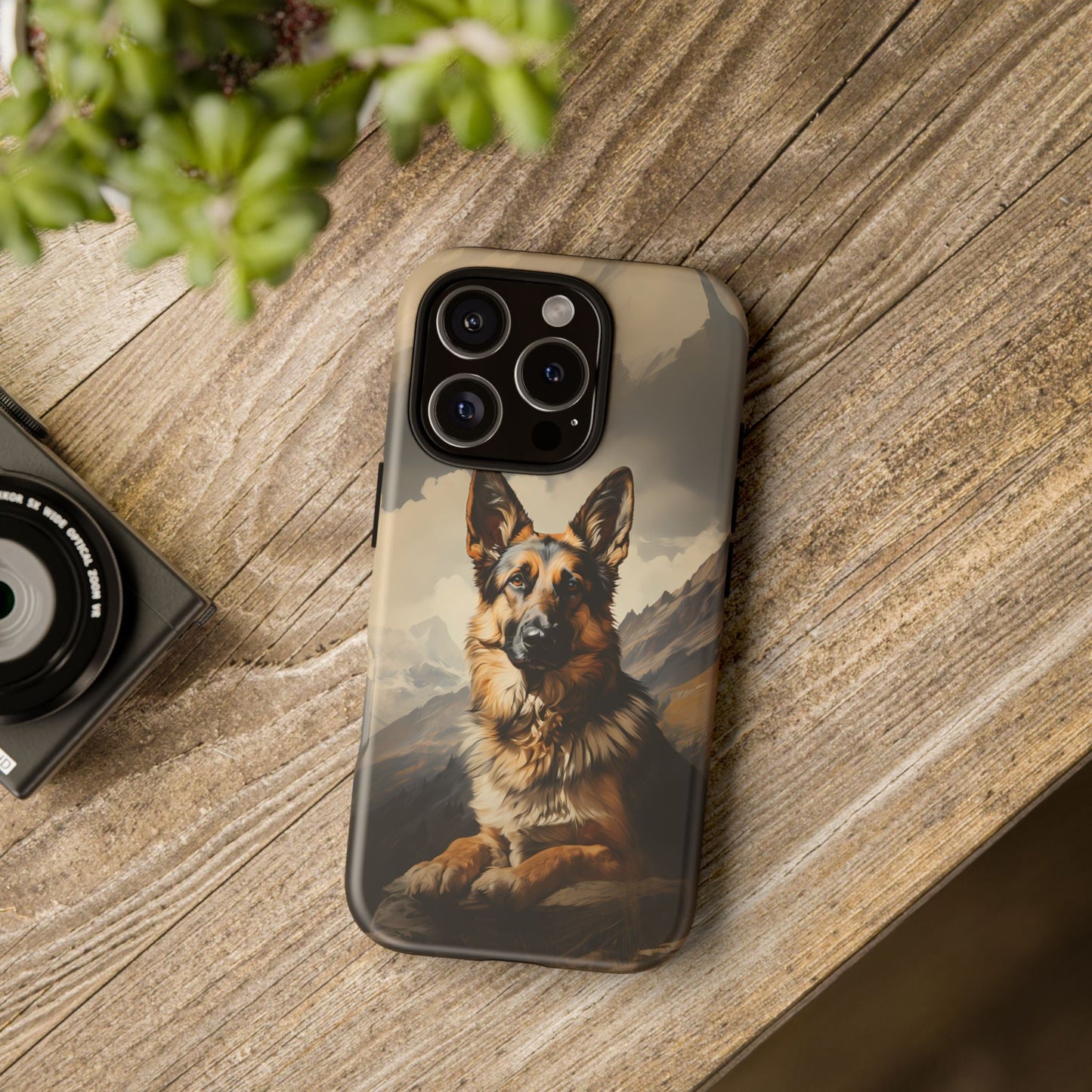 German Shepard Owners! Show Your Love For The Breed With This New iPhone & Samsung Galaxy Phone Case! Double Layered Protection! - BOGO Cases