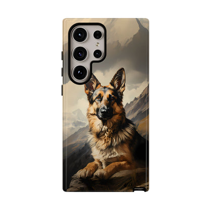 German Shepard Owners! Show Your Love For The Breed With This New iPhone & Samsung Galaxy Phone Case! Double Layered Protection! - BOGO Cases