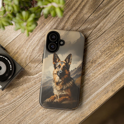 German Shepard Owners! Show Your Love For The Breed With This New iPhone & Samsung Galaxy Phone Case! Double Layered Protection! - BOGO Cases