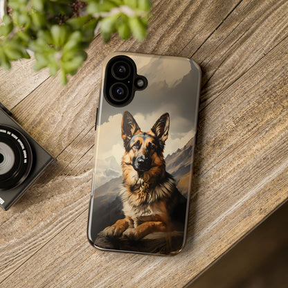 German Shepard Owners! Show Your Love For The Breed With This New iPhone & Samsung Galaxy Phone Case! Double Layered Protection! - BOGO Cases