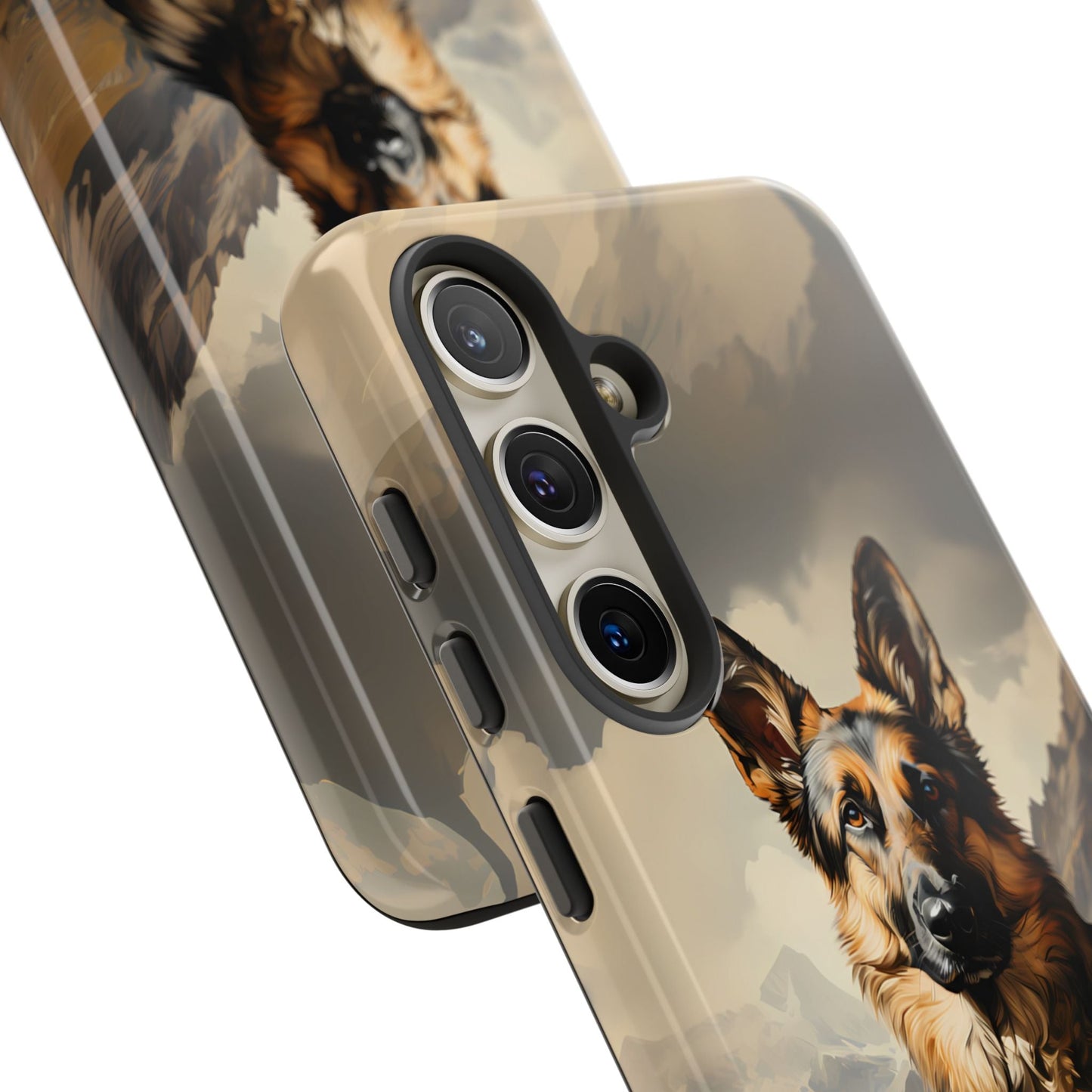 German Shepard Owners! Show Your Love For The Breed With This New iPhone & Samsung Galaxy Phone Case! Double Layered Protection! - BOGO Cases