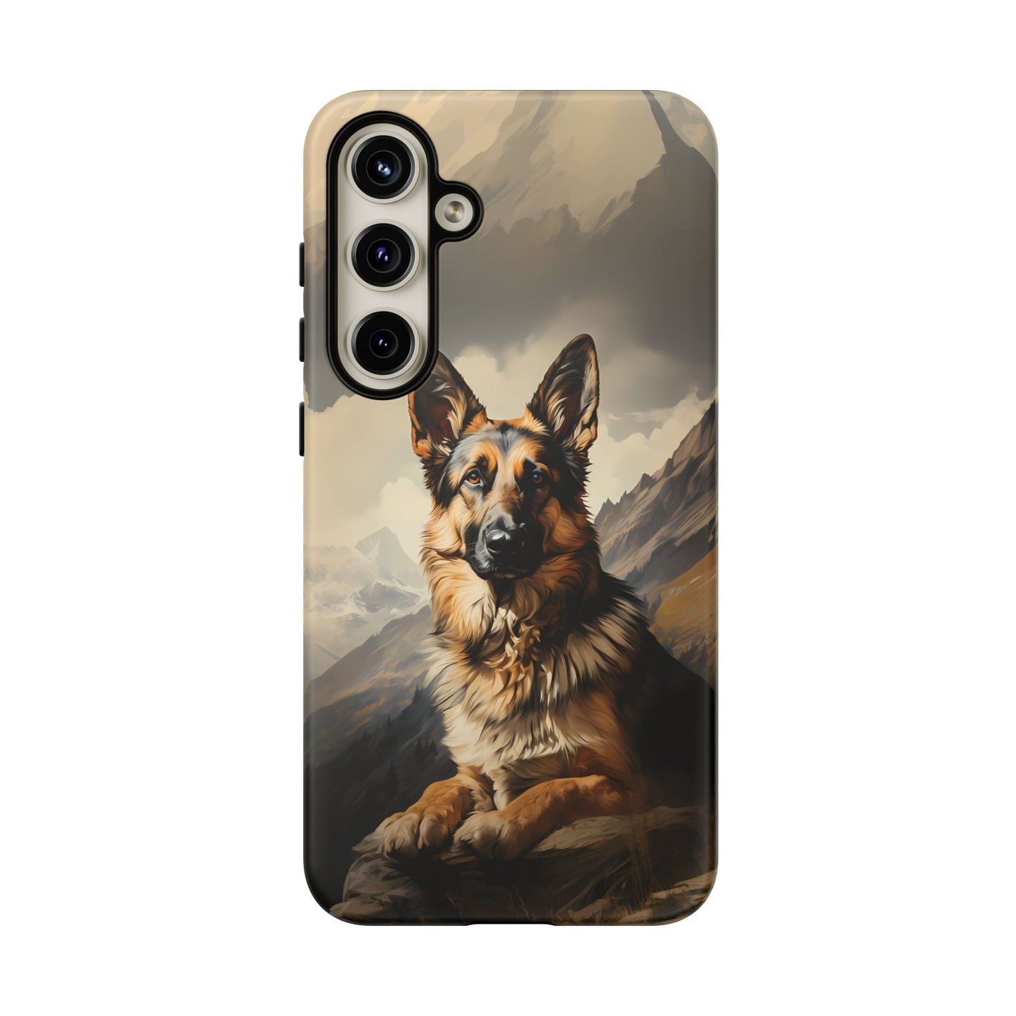 German Shepard Owners! Show Your Love For The Breed With This New iPhone & Samsung Galaxy Phone Case! Double Layered Protection! - BOGO Cases