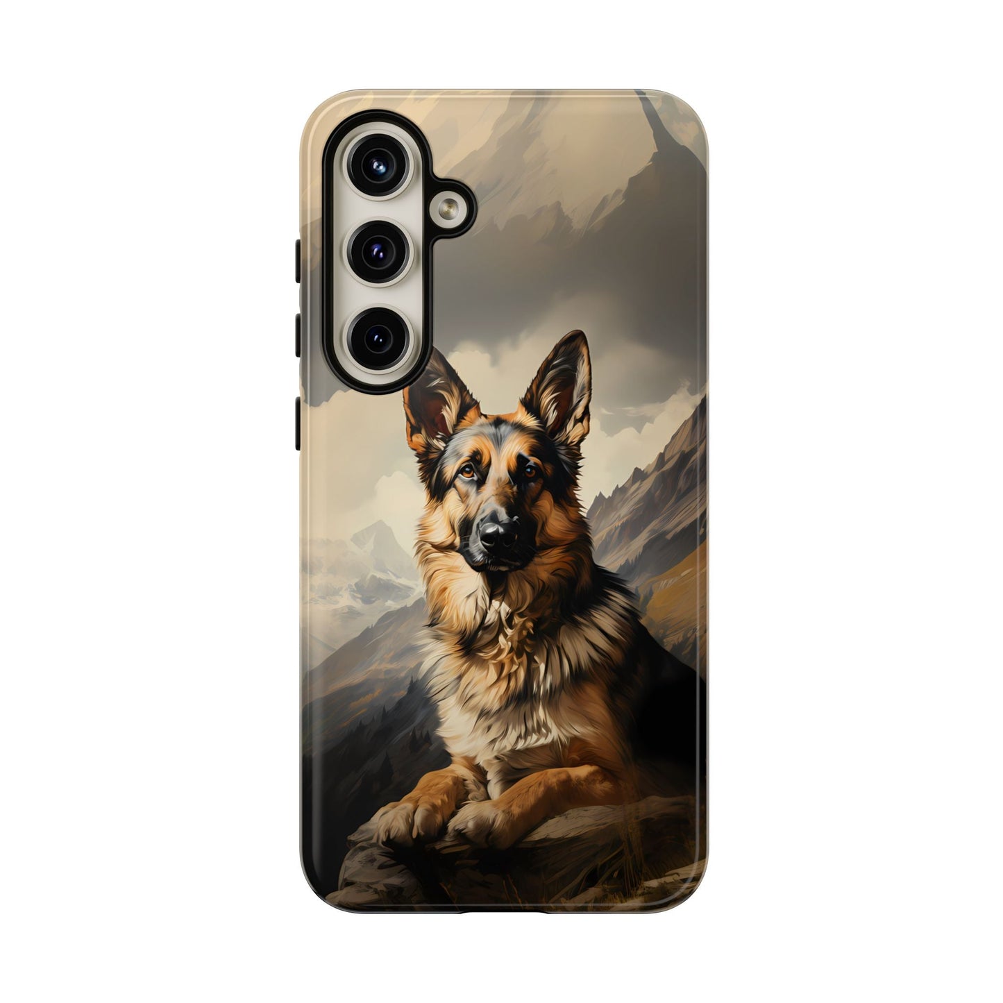 German Shepard Owners! Show Your Love For The Breed With This New iPhone & Samsung Galaxy Phone Case! Double Layered Protection! - BOGO Cases