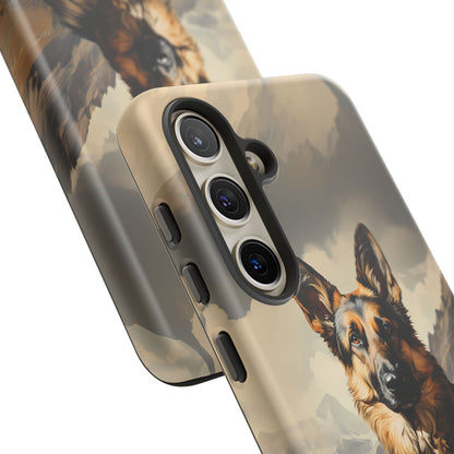 German Shepard Owners! Show Your Love For The Breed With This New iPhone & Samsung Galaxy Phone Case! Double Layered Protection! - BOGO Cases