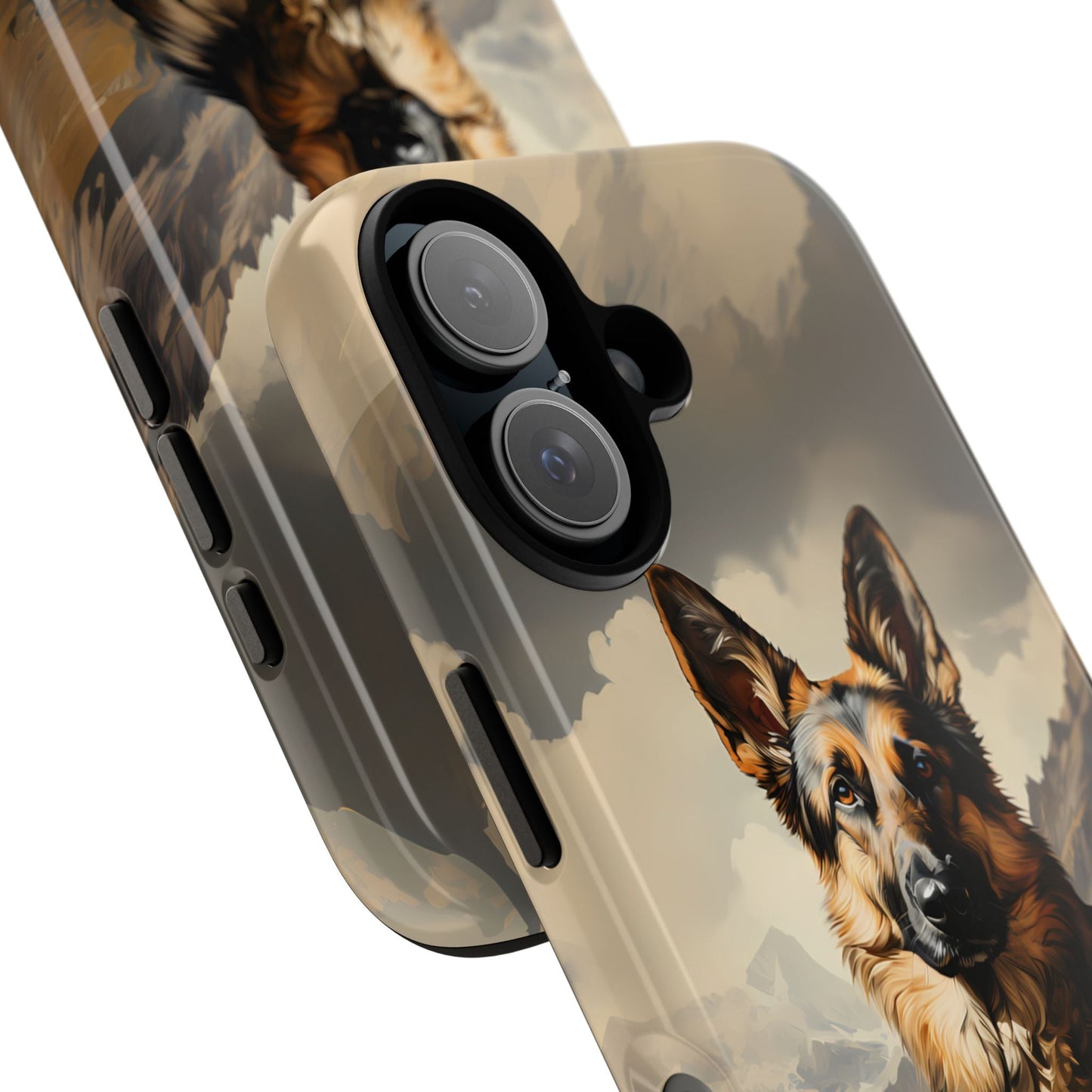 German Shepard Owners! Show Your Love For The Breed With This New iPhone & Samsung Galaxy Phone Case! Double Layered Protection! - BOGO Cases