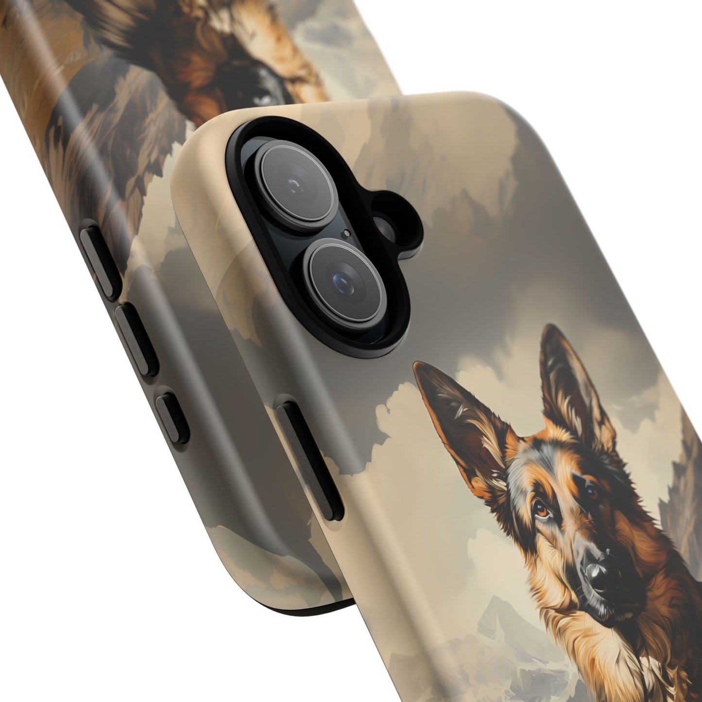 German Shepard Owners! Show Your Love For The Breed With This New iPhone & Samsung Galaxy Phone Case! Double Layered Protection! - BOGO Cases