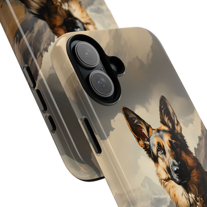 German Shepard Owners! Show Your Love For The Breed With This New iPhone & Samsung Galaxy Phone Case! Double Layered Protection! - BOGO Cases