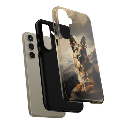 German Shepard Owners! Show Your Love For The Breed With This New iPhone & Samsung Galaxy Phone Case! Double Layered Protection! - BOGO Cases