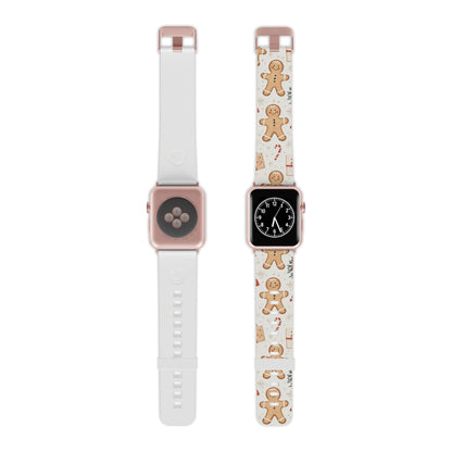 Gingerbread Holiday Cheer Apple Watch Band - BOGO Cases