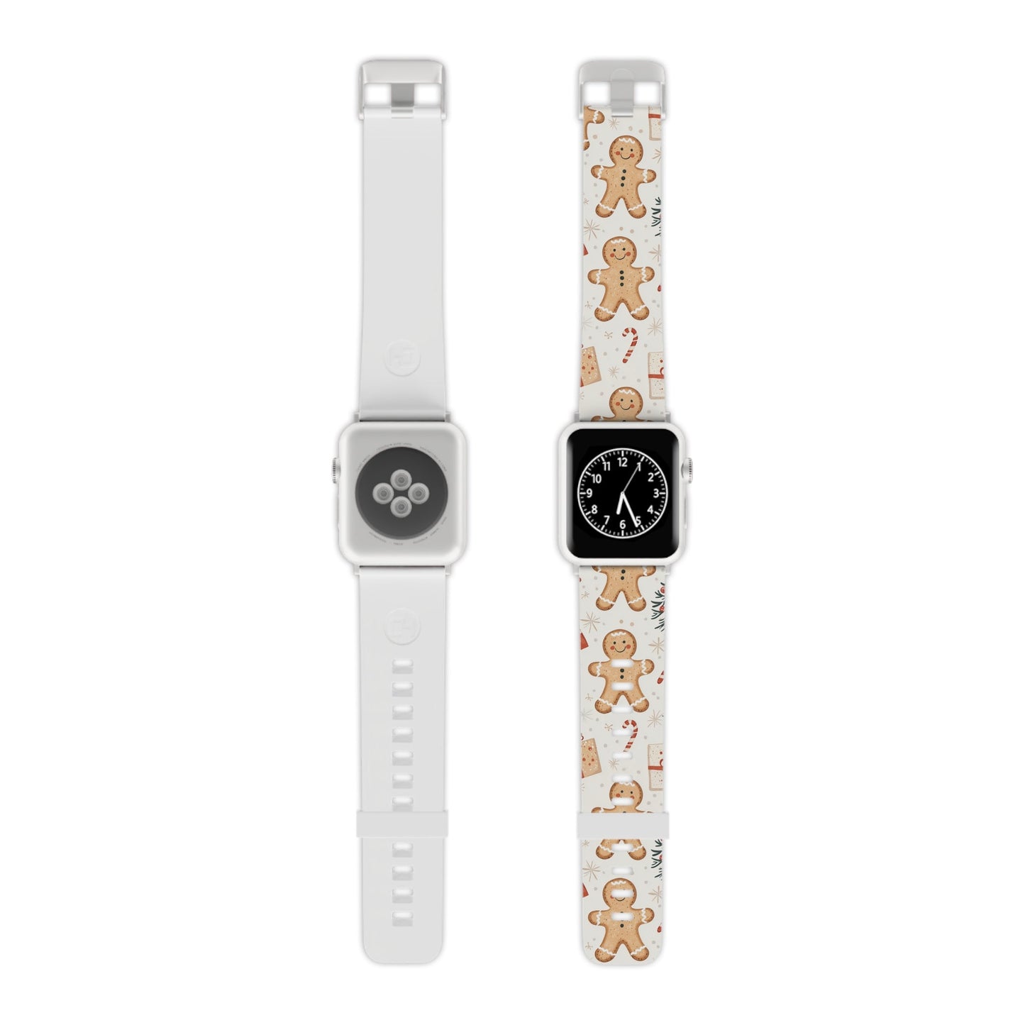 Gingerbread Holiday Cheer Apple Watch Band - BOGO Cases