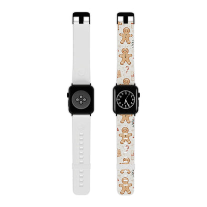 Gingerbread Holiday Cheer Apple Watch Band - BOGO Cases