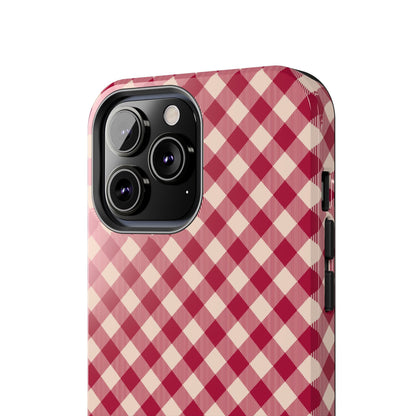 Gingham Chic iPhone Case - BOGO Cases