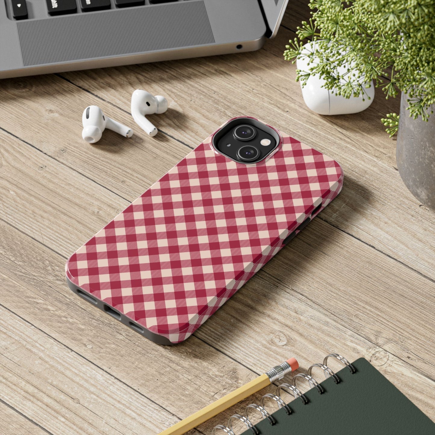 Gingham Chic iPhone Case - BOGO Cases