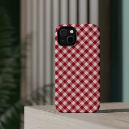 Gingham Chic MagSafe iPhone Case - BOGO Cases