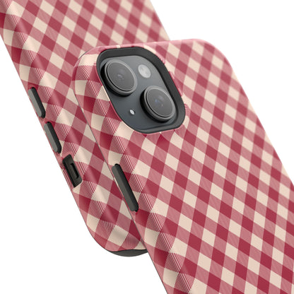 Gingham Chic MagSafe iPhone Case - BOGO Cases