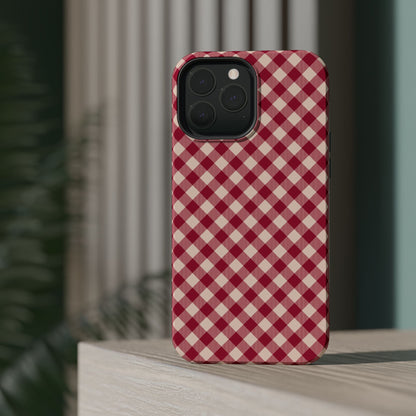 Gingham Chic MagSafe iPhone Case - BOGO Cases