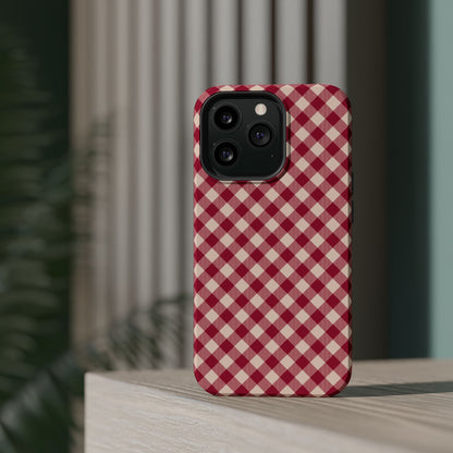 Gingham Chic MagSafe iPhone Case - BOGO Cases