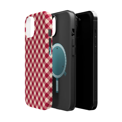 Gingham Chic MagSafe iPhone Case - BOGO Cases