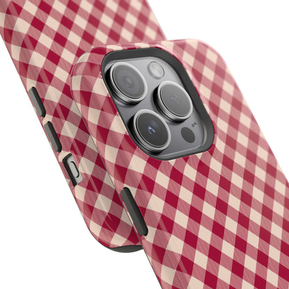 Gingham Chic MagSafe iPhone Case - BOGO Cases