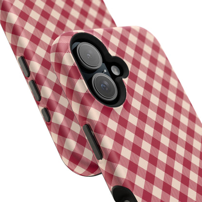 Gingham Chic MagSafe iPhone Case - BOGO Cases