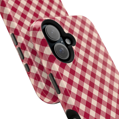 Gingham Chic MagSafe iPhone Case - BOGO Cases