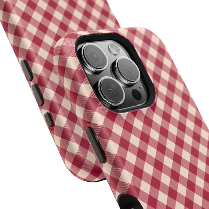 Gingham Chic MagSafe iPhone Case - BOGO Cases