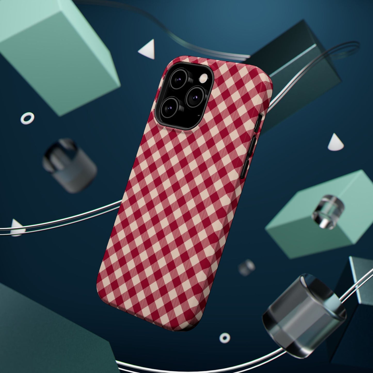 Gingham Chic MagSafe iPhone Case - BOGO Cases