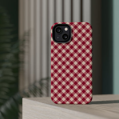 Gingham Chic MagSafe iPhone Case - BOGO Cases